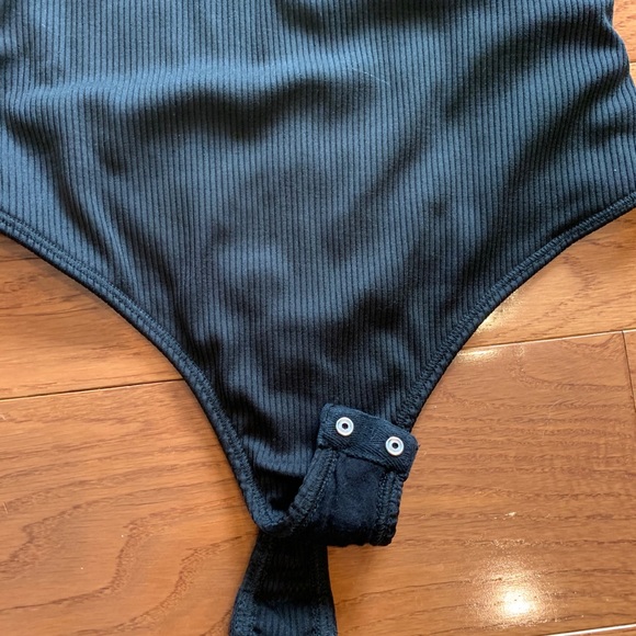 Free people ribbed square neck bodysuit - Picture 4 of 5